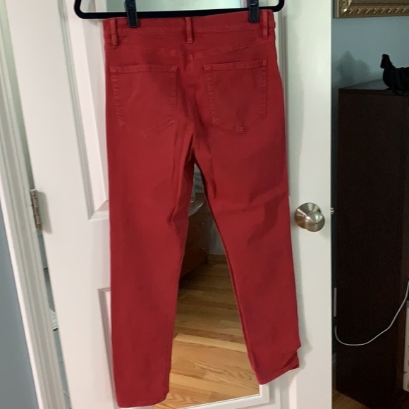 Loft Red Jeans - Picture 2 of 3